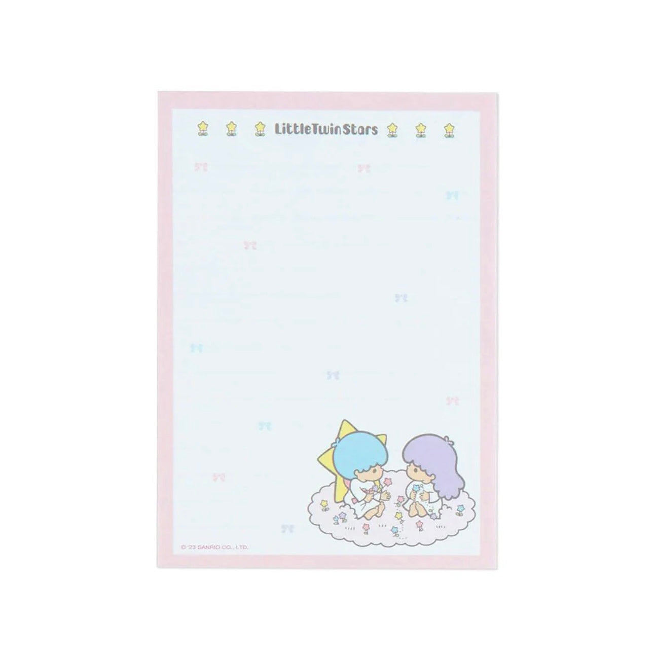 Sanrio Little Twin Stars Memo Pad & Sticker Set