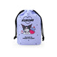 Sanrio Kuromi Gusseted Drawstring Bag S