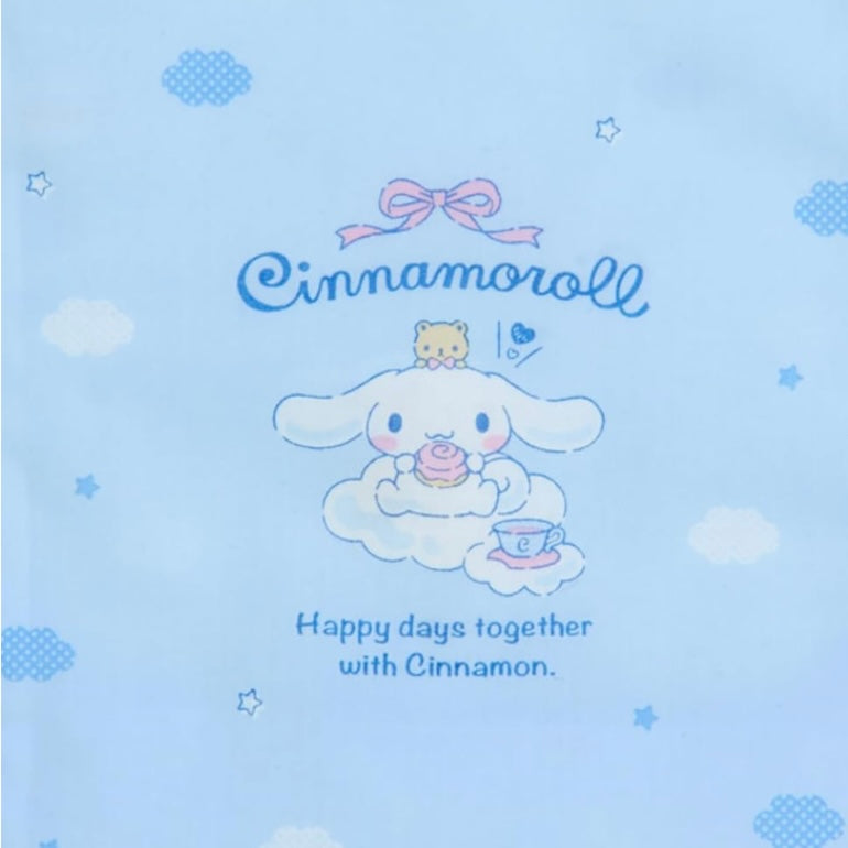 Sanrio Cinnamoroll Gusseted Drawstring Bag S