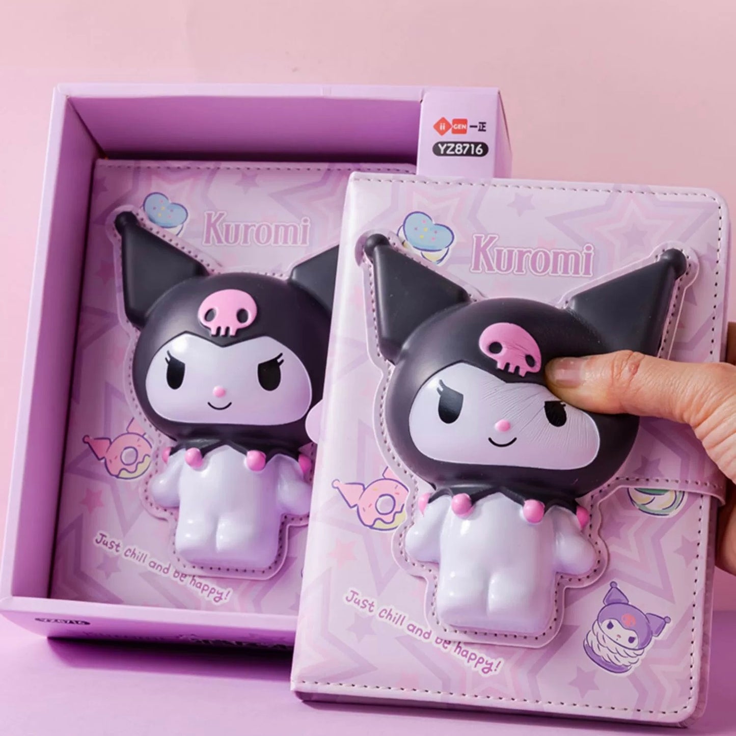 Squishy Notebook - Kuromi