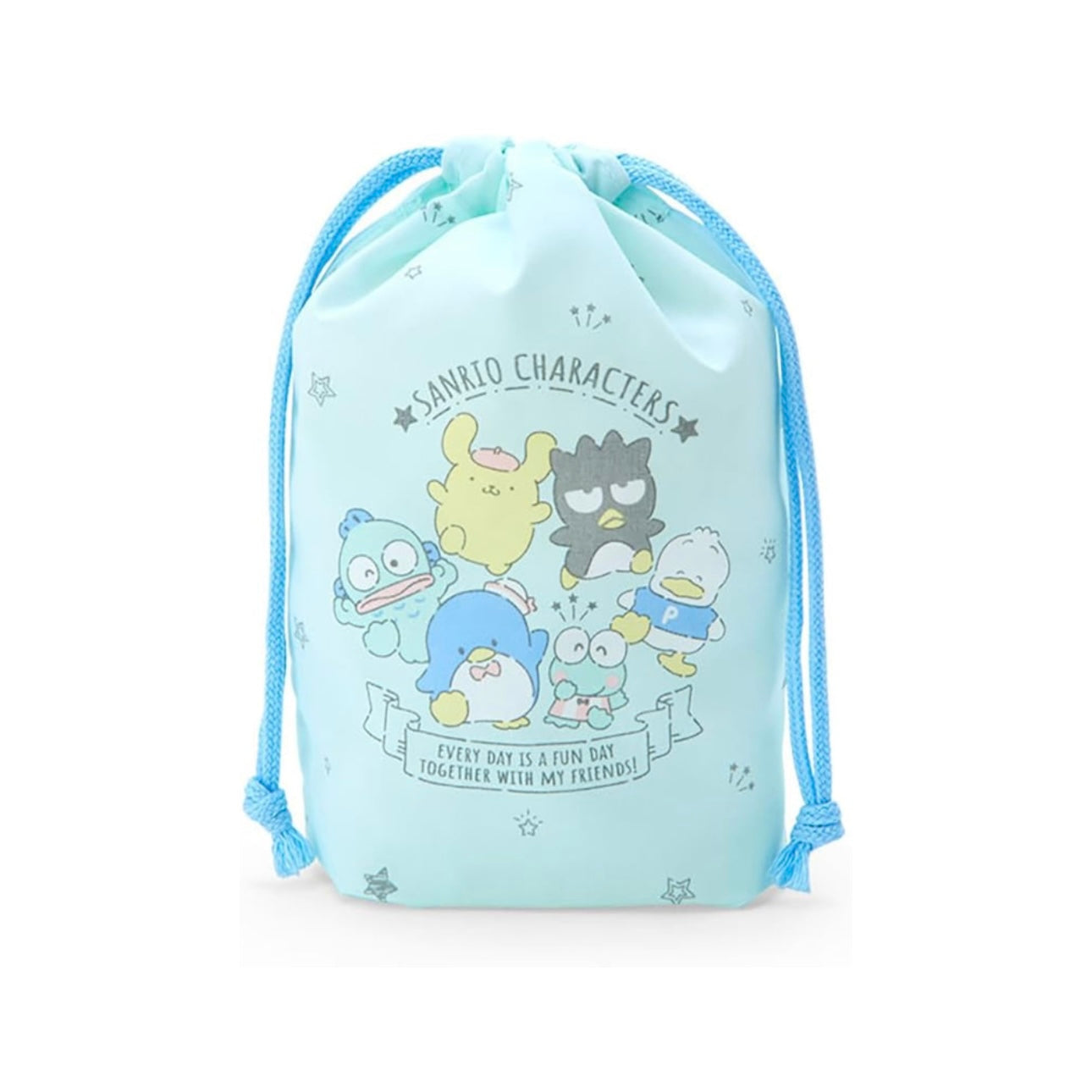 Sanrio Characters Gusseted Drawstring Bag S