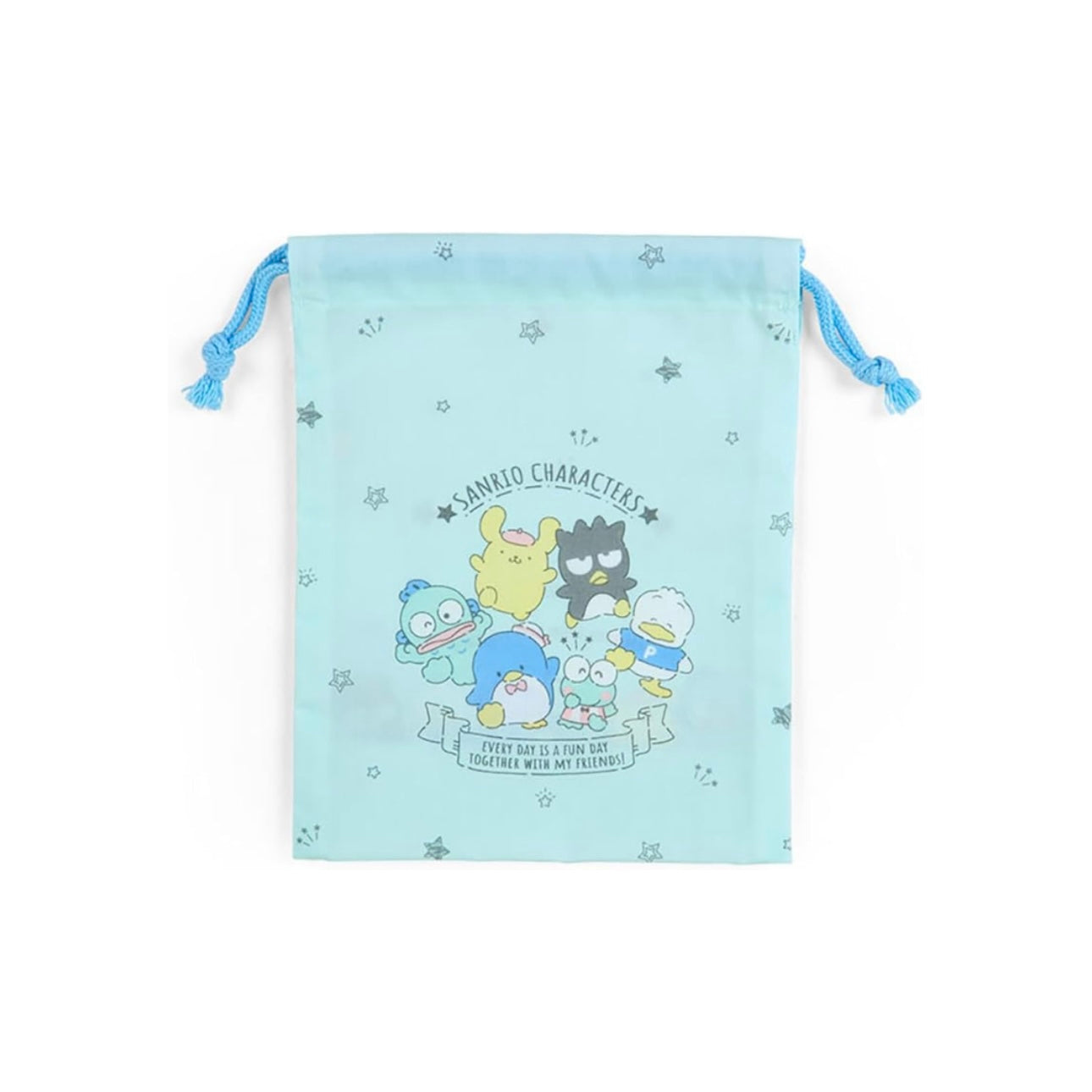 Sanrio Characters Gusseted Drawstring Bag S