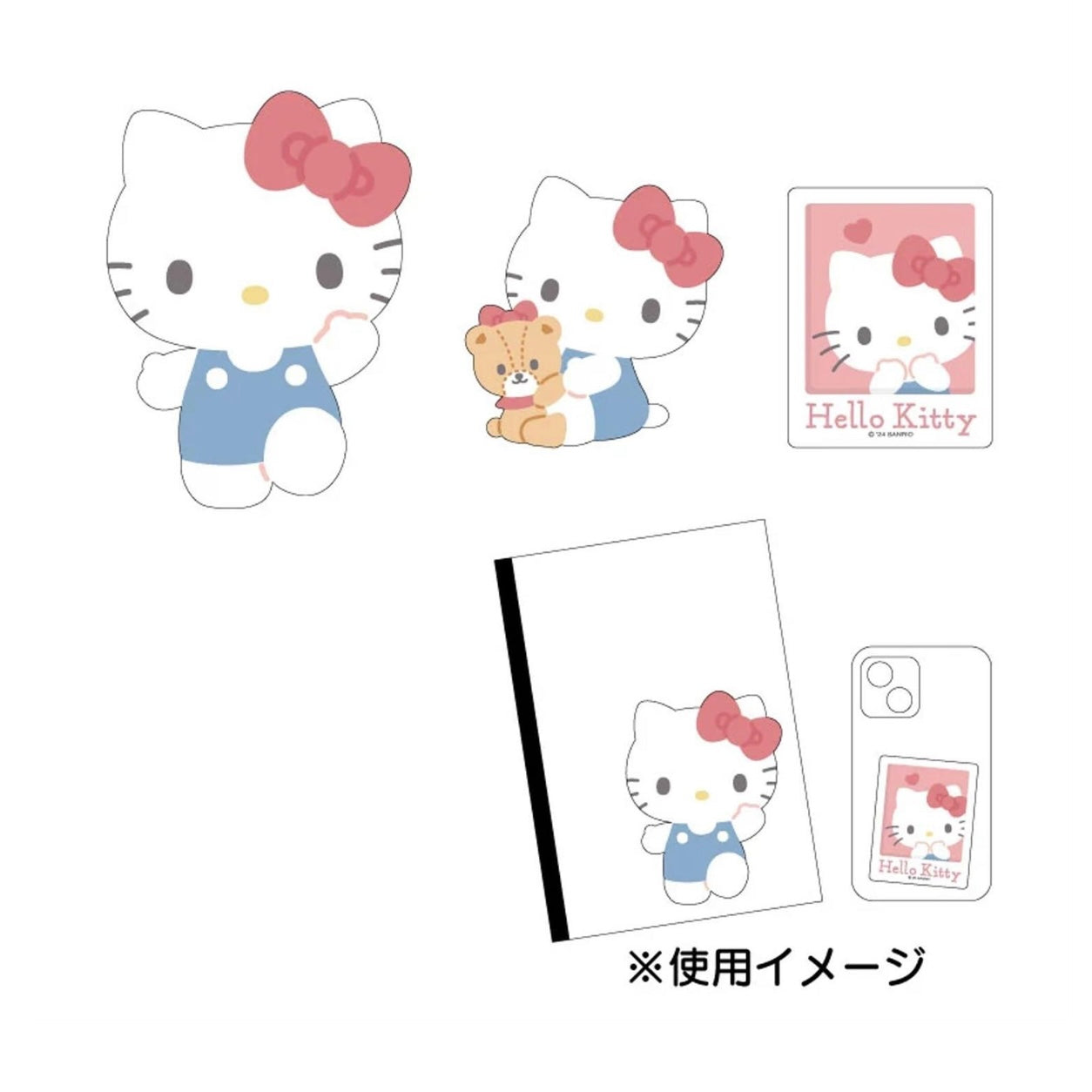 Sanrio Sticker - School Hello Kitty