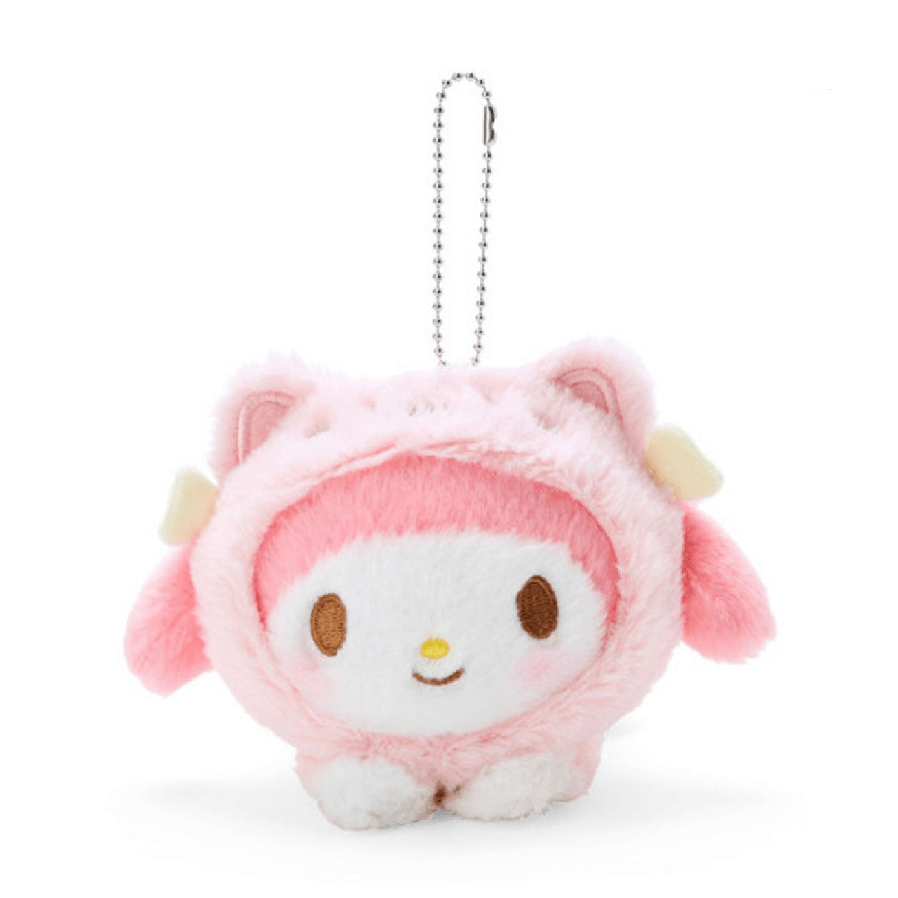 Sanrio My Melody Plush Mascot Keychain (Cuddly Kitten Series)