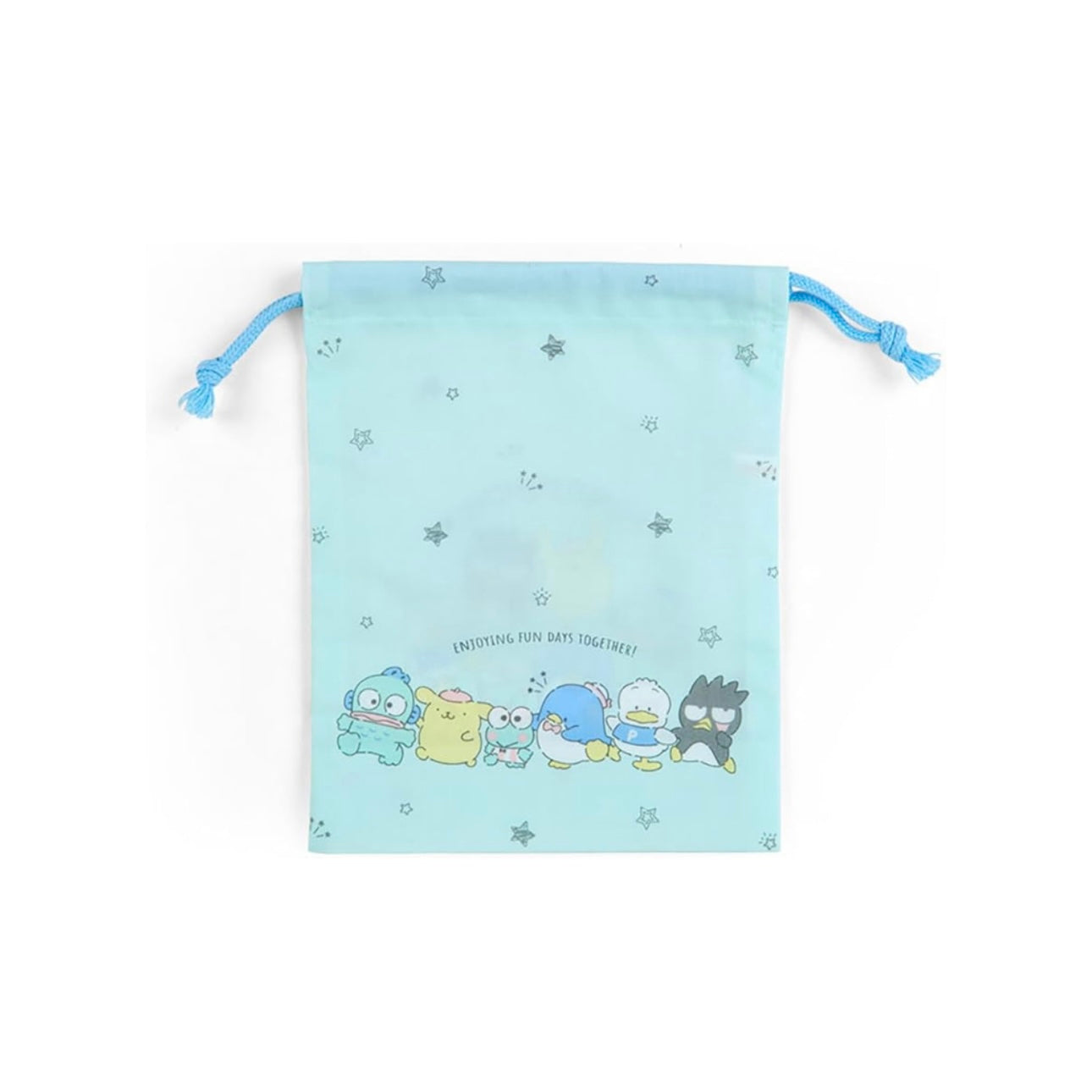 Sanrio Characters Gusseted Drawstring Bag S