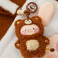 LULU THE PIGGY COSTUME SERIES - MAGNET PLUSH KEYCHAIN