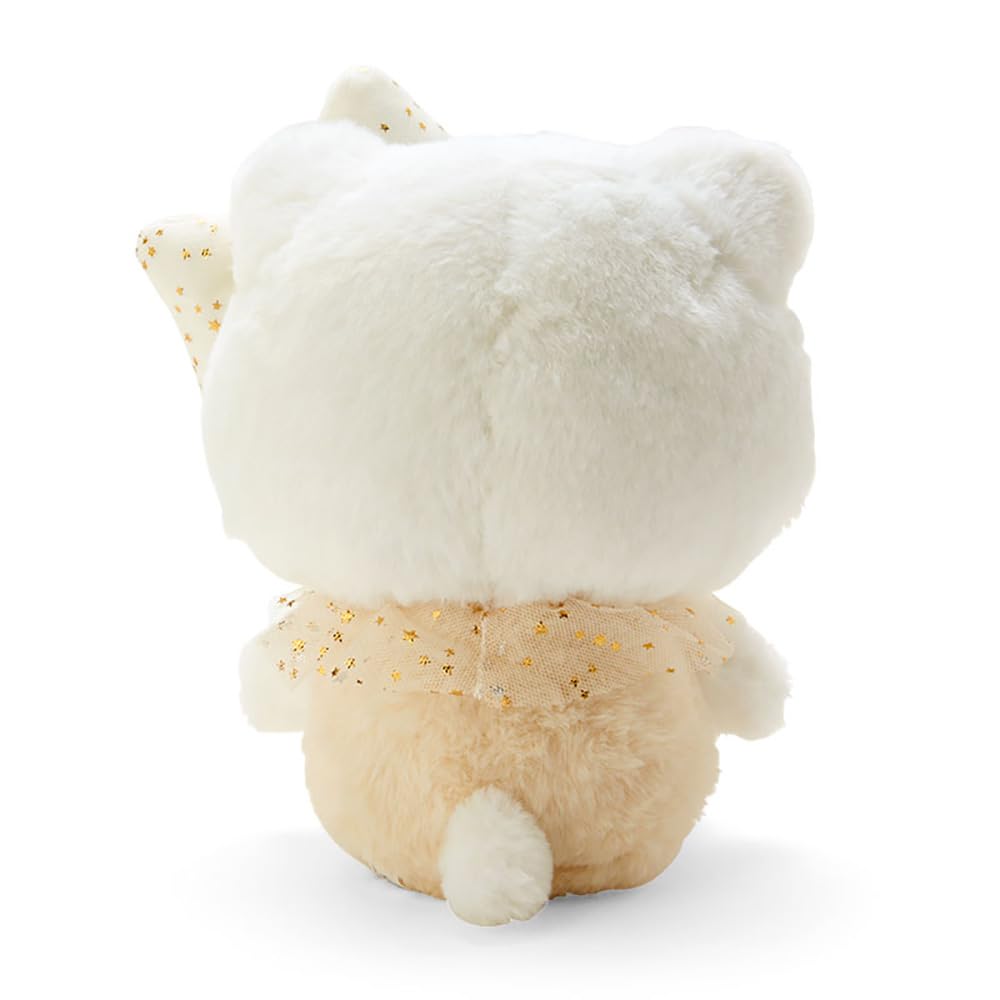 Sanrio Hello Kitty Fluffy 9"Plush : White Gold