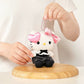 Sanrio HELLO KITTY KEY CHAIN W MASCOT PLUSH TOY