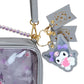 Sanrio Kuromi 2-Way Clear Crossbody Bag