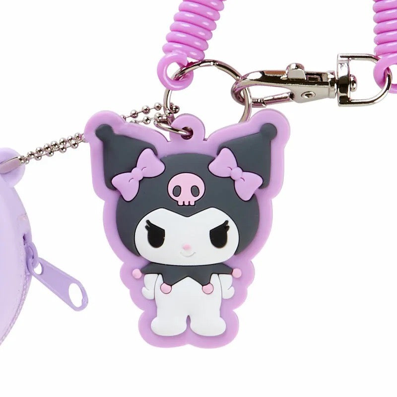 SANRIO KUROMI KEY RING W MINI CASE: B