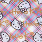 Hello Kitty Reusable Tote Bag (Hello Kitty Dress Tartan Series)