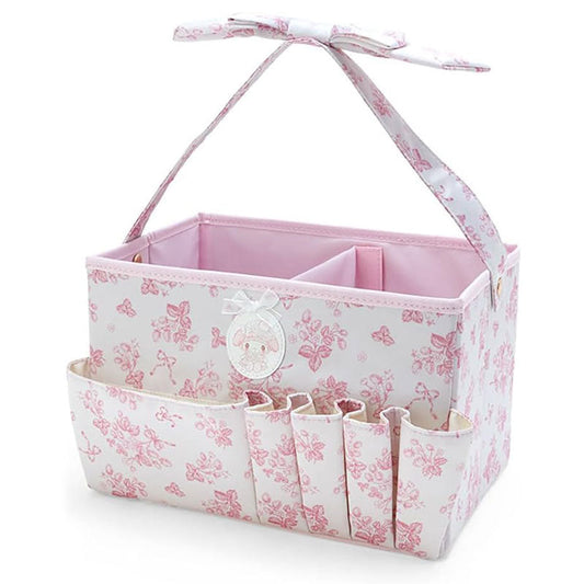 Sanrio My Melody White Strawberry Cosmetic Basket