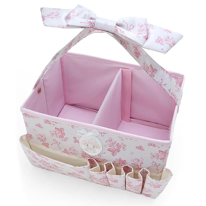 Sanrio My Melody White Strawberry Cosmetic Basket