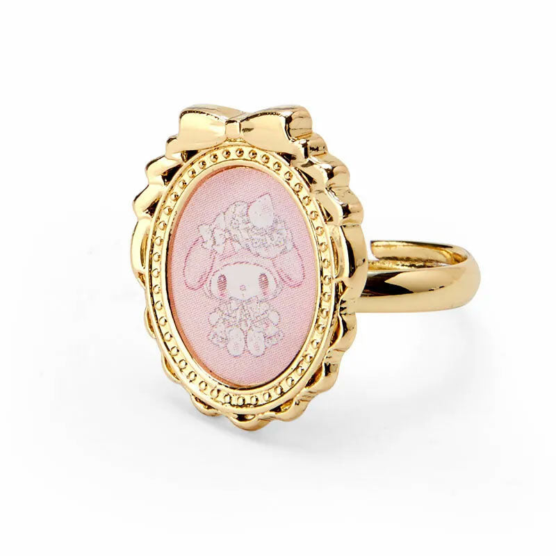 Sanrio My Melody White Strawberry Ring in Case