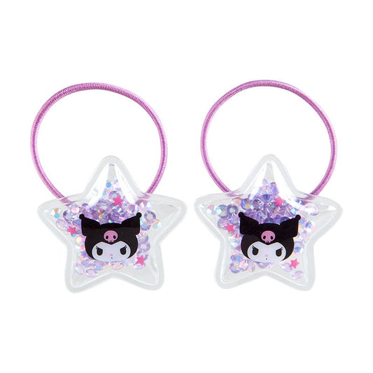 Sanrio Kuromi 2-pc Beaded Hair Tie Set