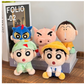 Crayon ShinChan Plush Doll Key Chain blind box