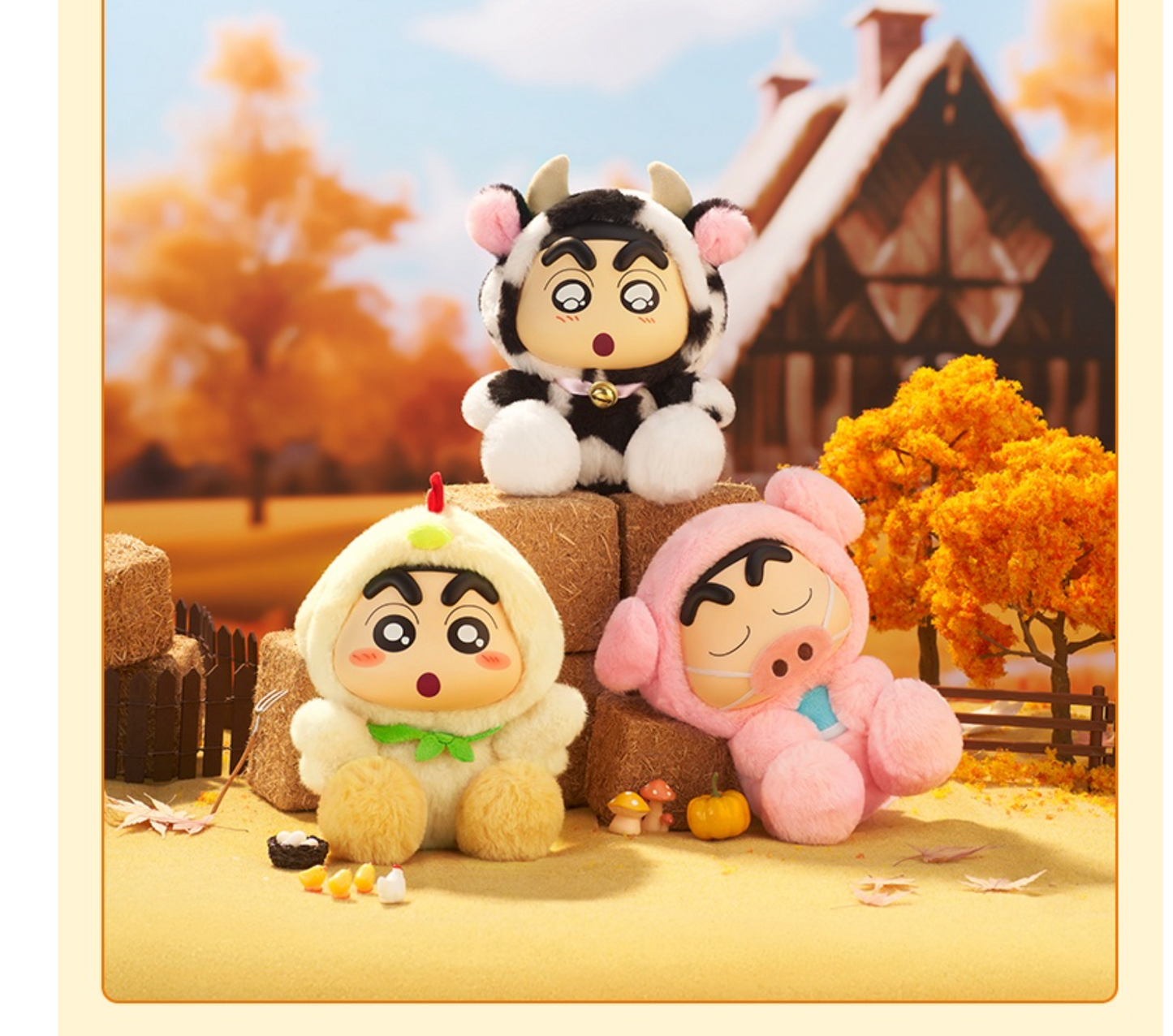 Crayon Shinchan-M Pasture Series Plush Blind Box Vol.3