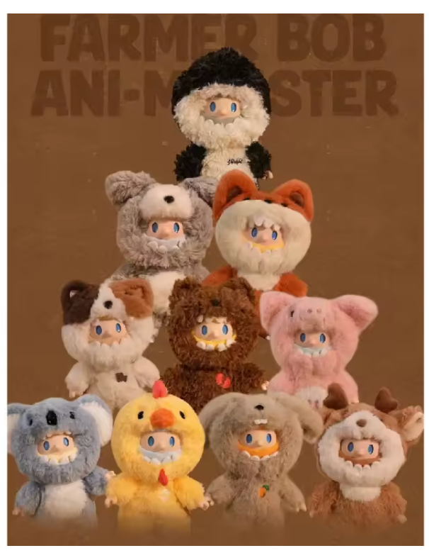 Farmer Bob Ani - Monster Series Plush Blind Box