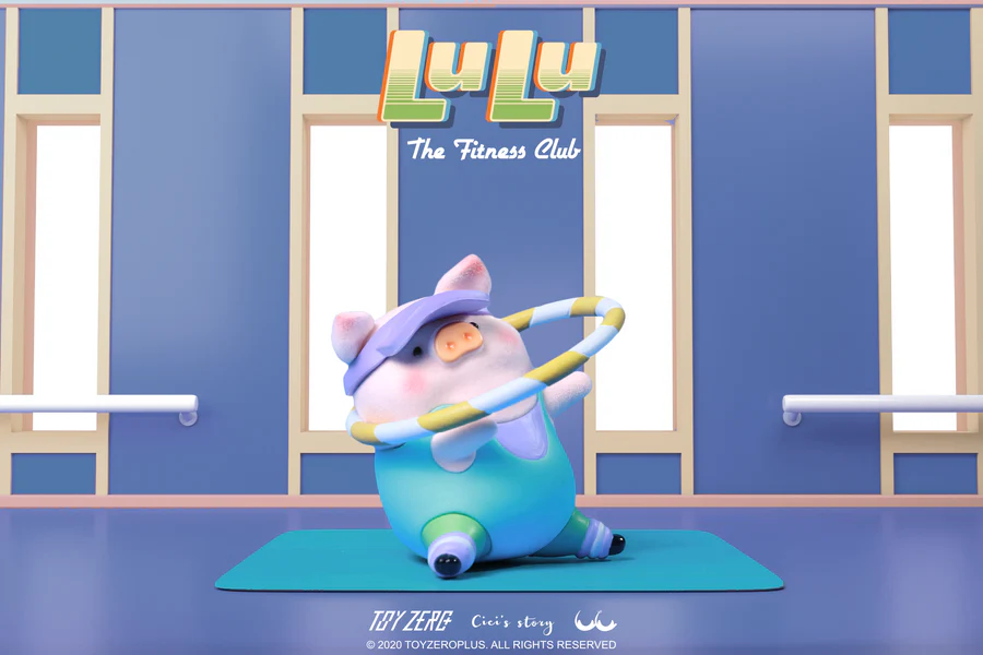 Lulu the Piggy - Fitness Club Blind Box Series