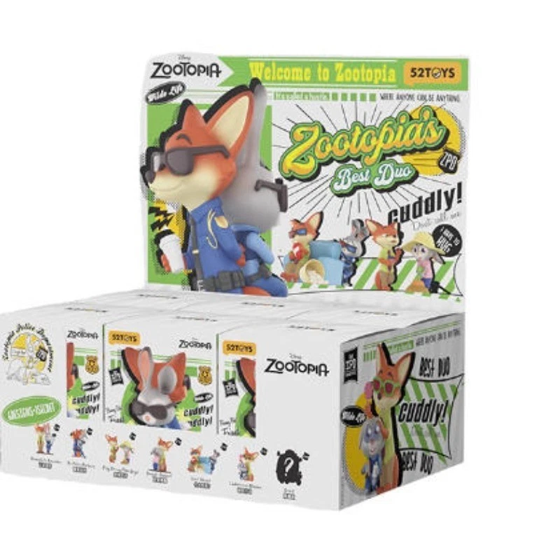 Disney Zootopia Best Partner Series Confirmed Figure Blind Box Toys Gift