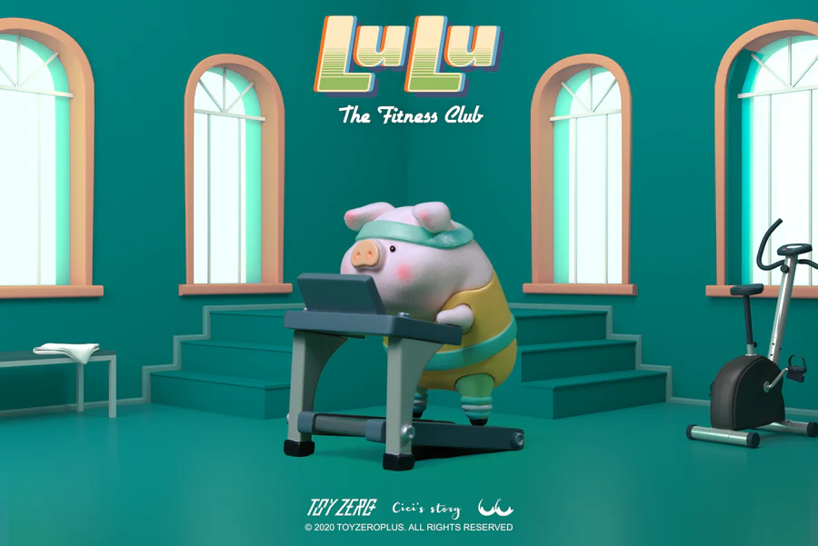 Lulu the Piggy - Fitness Club Blind Box Series