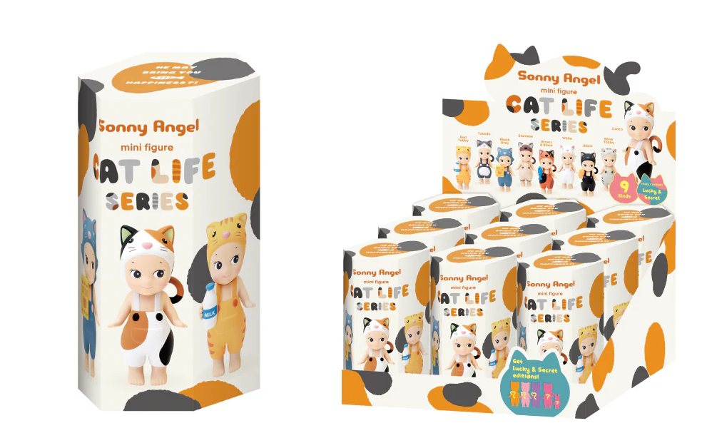 Sonny Angel Cat Life Series- Limited Figures, Blind Box