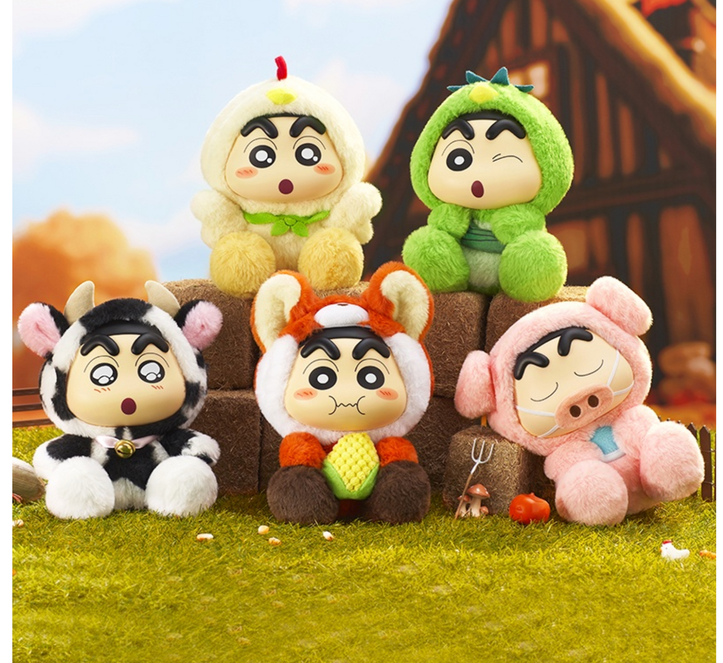 Crayon Shinchan-M Pasture Series Plush Blind Box Vol.3