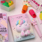 Squishy Notebook - Hello Kitty - Bear Cookies