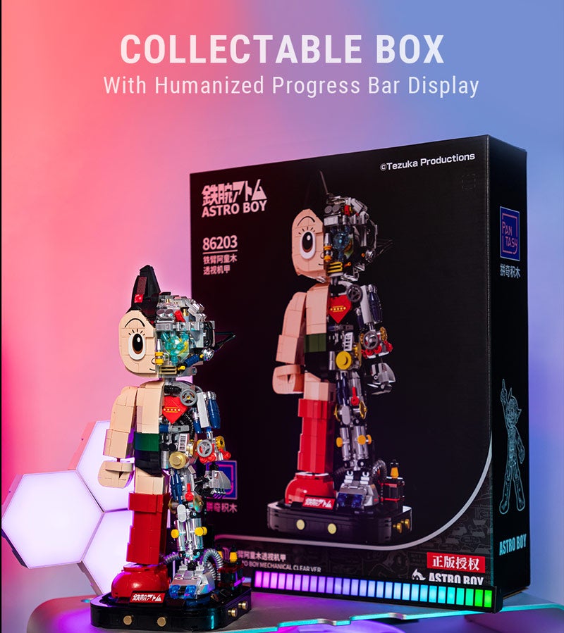 Crazy Monster Astro Boy Mechanical Clear Version